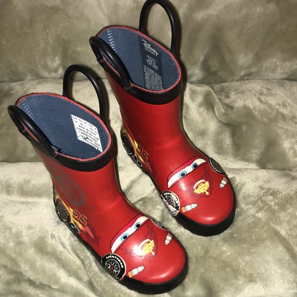 disney cars rain boots